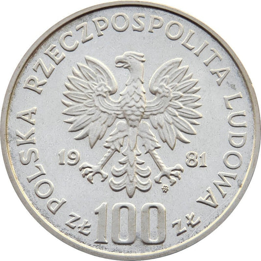 100 zł, Władysław Sikorski, 1981 r, stan 1