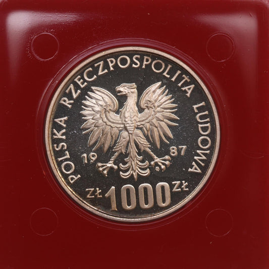 1.000 zł, Wrocław (Wratislavia) - próba, 1987