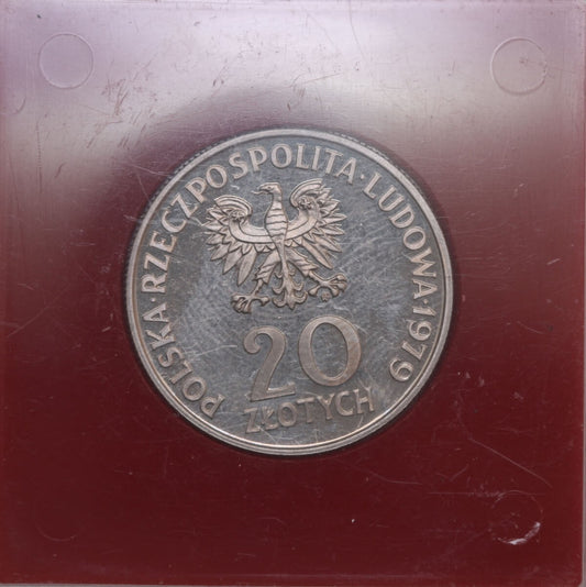 20 złotych, 1979 Pomnik Polskiego Centrum Zdrowia Dziecka