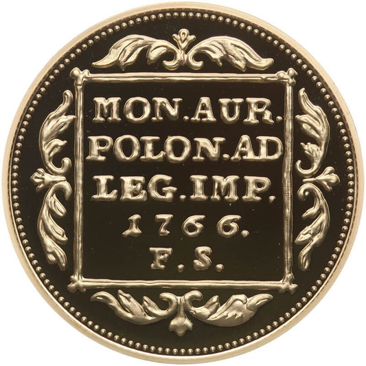 Replika Dukat Koronny Stanisława Augusta, platerowana
