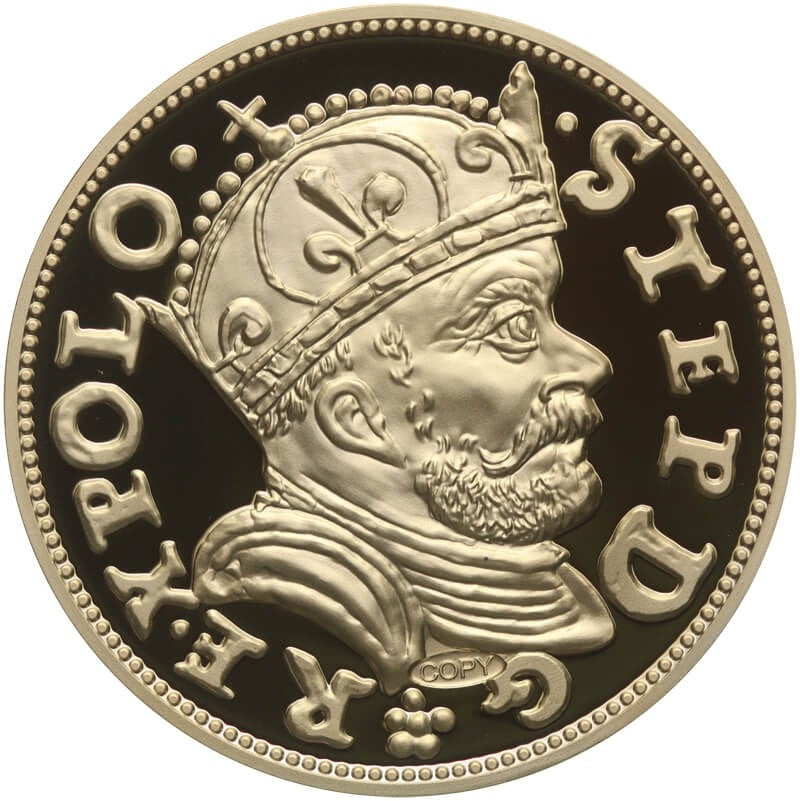 Replika Dukat Koronny Stefana Batorego, platerowana