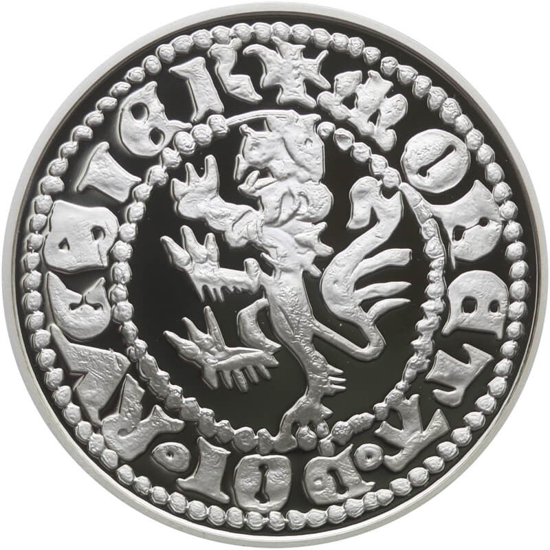 Replika Kwartnik Ruski Kazimierza III Wielkiego, platerowana