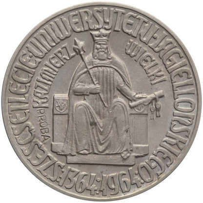 10 złotych Kazimierz Wielki próba 1964, stan 1