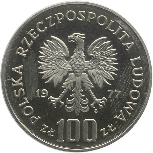 100 zł, Władysław Reymont, 1977 r., stan 1-