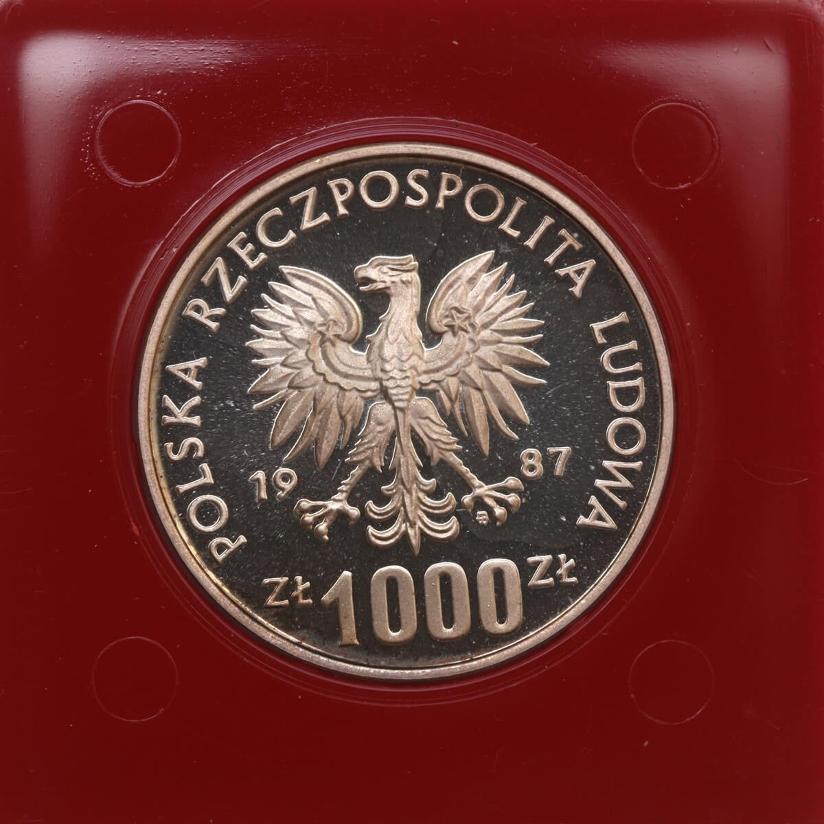 1.000 zł, Wrocław (Wratislavia) - próba, 1987
