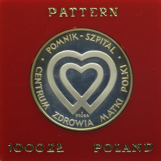 1000 złotych, Szpital Centrum Zdrowia Matki Polki, próba, 1986