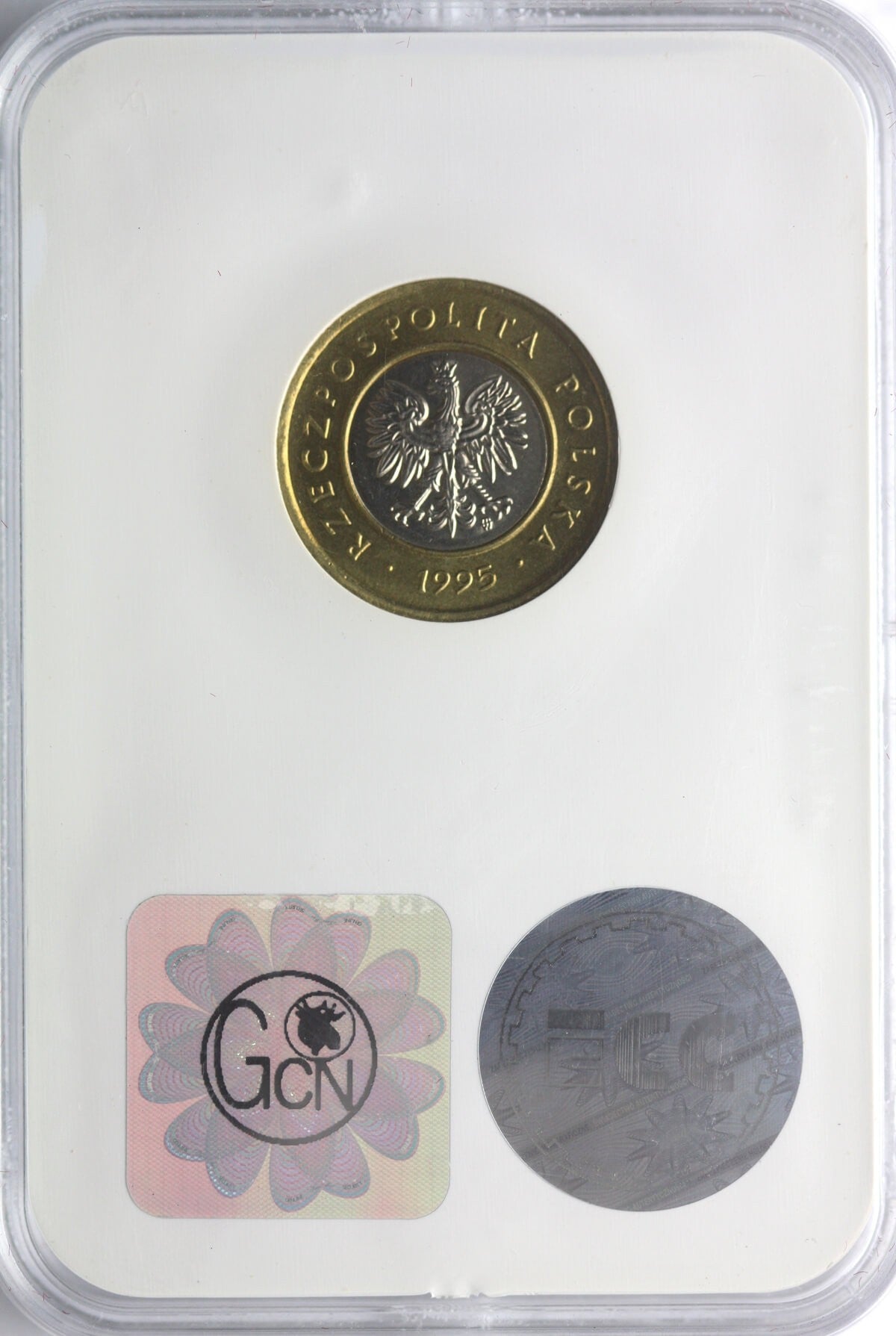 2 złote obiegowe, 1995, GCN MS66