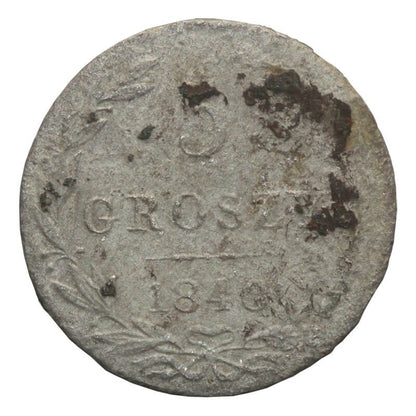 5 groszy 1840, stan 4