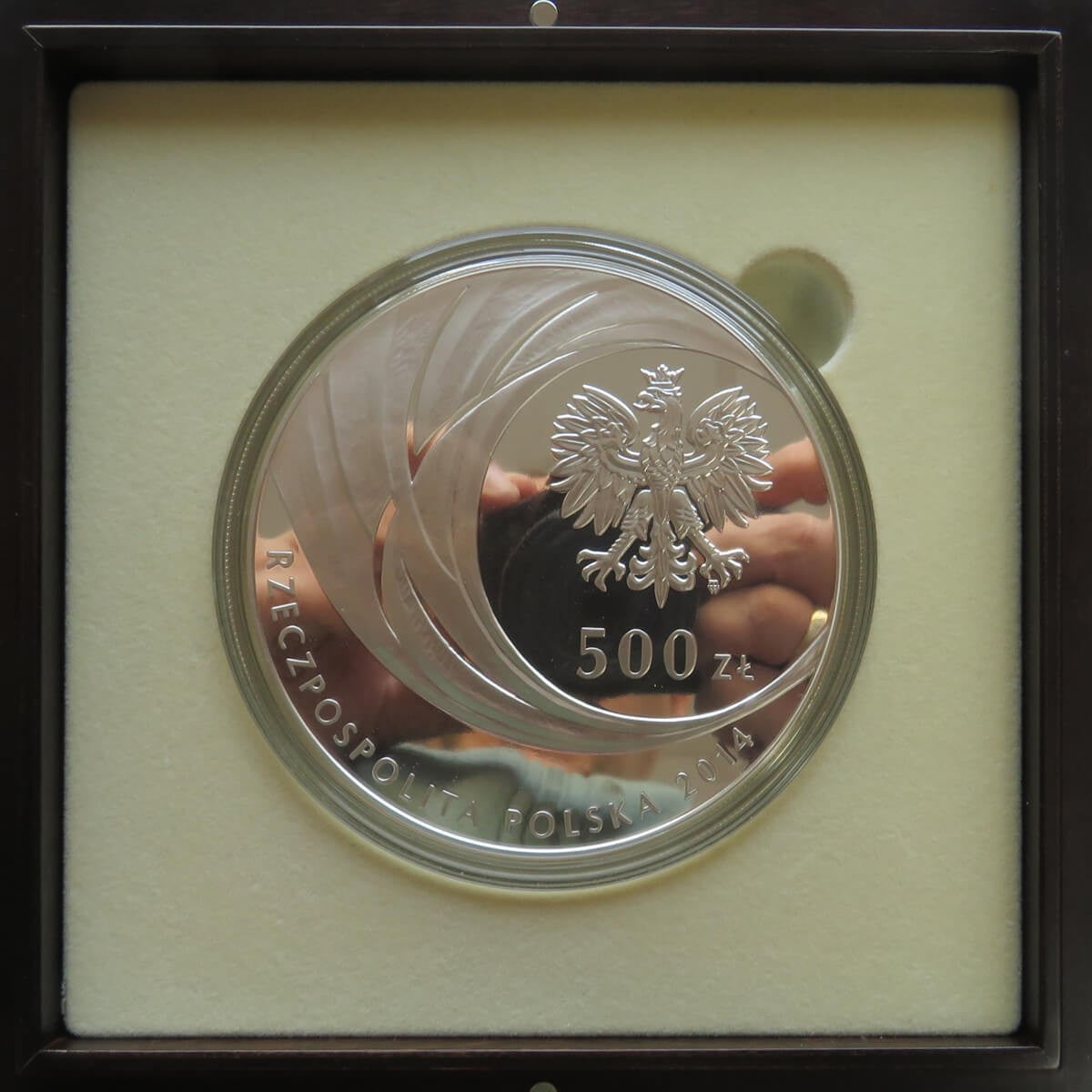 500 zł Kanonizacja Jana Pawła II 2014, Srebro Ag999, 1 kg