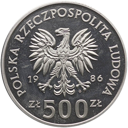 500 zł, Sowa - próba niklowa, st. 1-