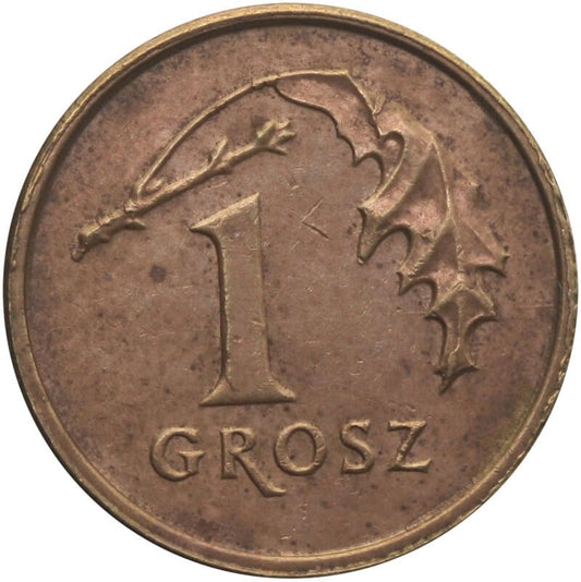Destrukt, 1 grosz 2007, skrętka w lewo ~15 stopni, st. 1-