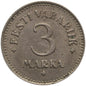 Estonia 3 marki, 1925, stan 3