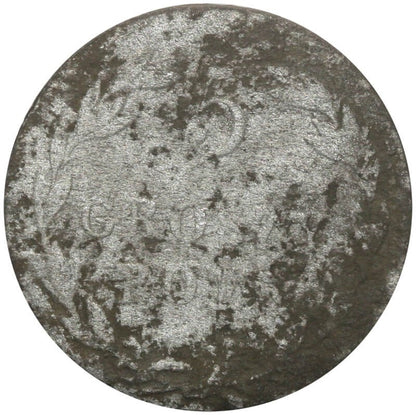 Królestwo Kongresowe, 5 groszy 1823, stan 6