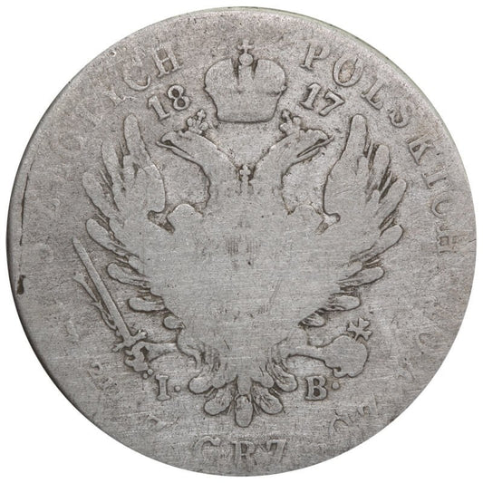 Królestwo Polskie  5 złotych, 1817, stan 4