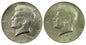 Lot: 2 x USA 1/2 dolara half dollar Kennedy, 1965 + 1966, stany 2/2-,