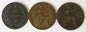 Lot: Wielka Brytania, 3 x 1 pens