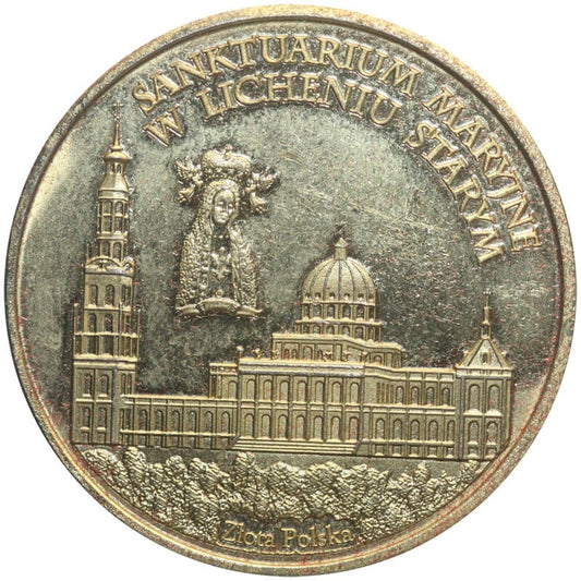 Medal Błogosławiony Jan Paweł 2, Sanktuarium w Licheniu