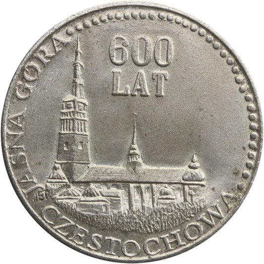 Medal Totus Tuus, Jan Paweł 2 / Kardynał Wyszyński, Częstochowa