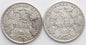 Niemcy, 2 x 1/2 marki, 1906 i 1918