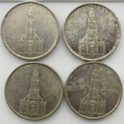 Niemcy, 4 x 5 marek Kościół garnizonowy, 1934-1935
