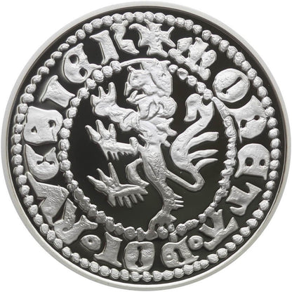 Replika  Kwartnik Ruski Kazimierza III Wielkiego, platerowana