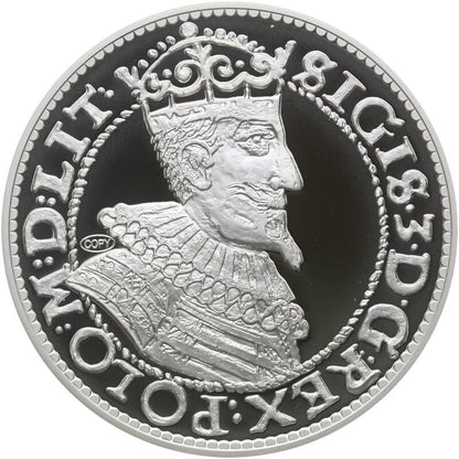 Replika  Szóstak Zygmunta III Wazy, platerowana