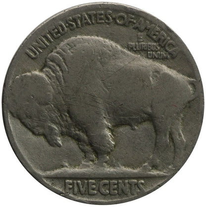 USA 5 centów głowa Indianina / bizon