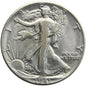 USA ½ dolara, half dollar 1941 - idąca Wolność, Filadelfia, 3/3+