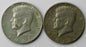 USA Lot: 2 x 1/2 dolara Kennedy 1967, 1968 srebro