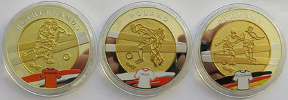 Zestaw 3 medali EURO - POLSKA-UKRAINA 2012