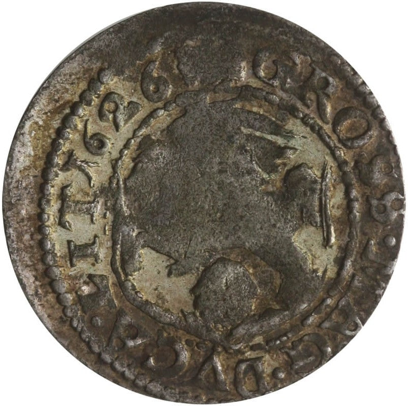 Zygmunt 3 Waza, 1 grosz, 1626